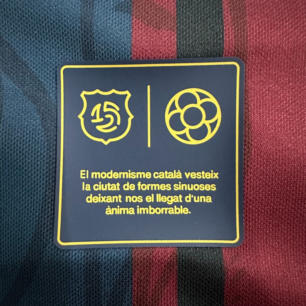Barcelona 125th Anniversary Jersey Fan Version