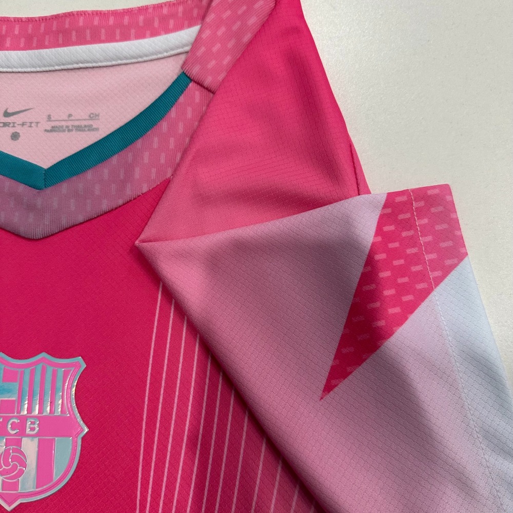 25-26 Barcelona design pink Jersey Fan Version