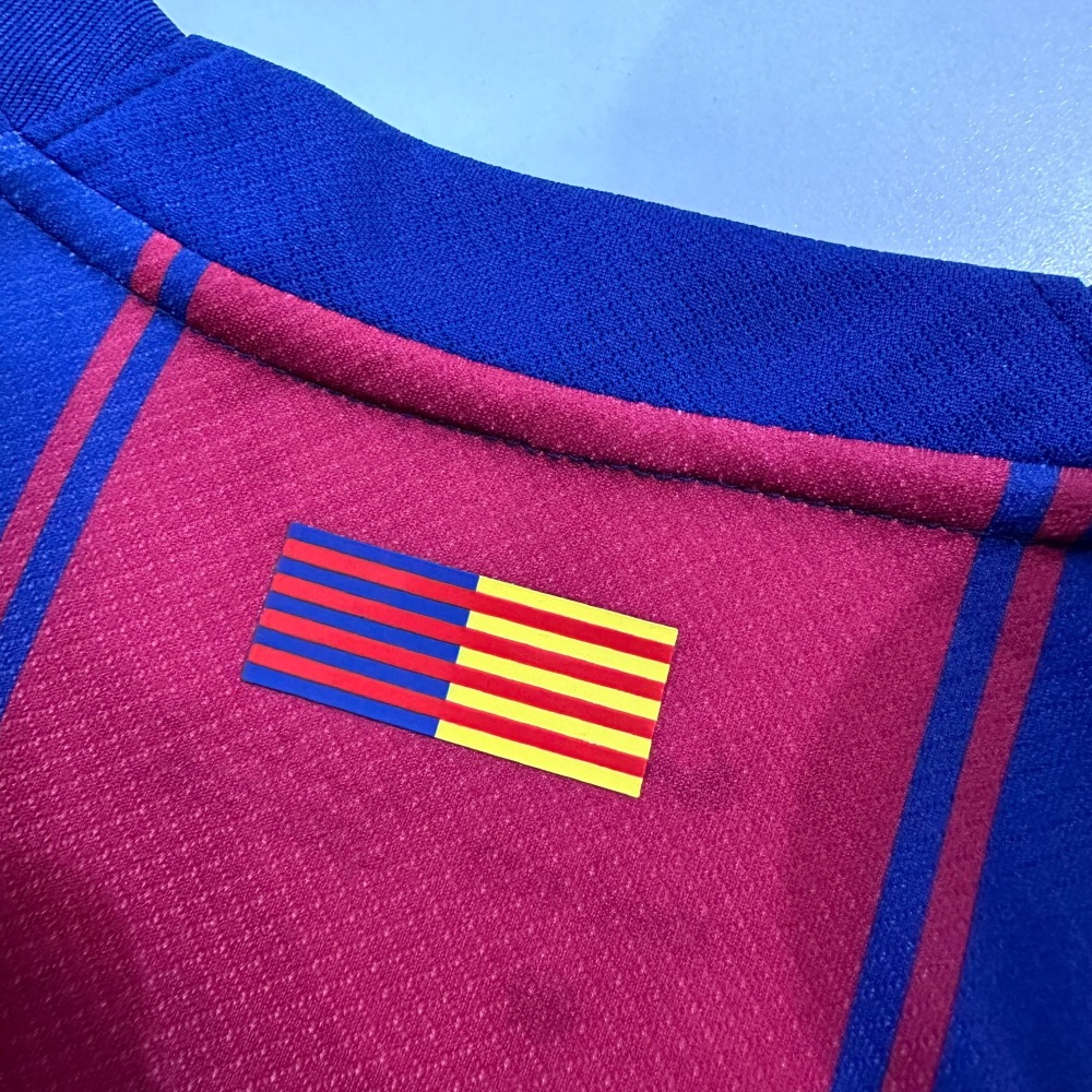 25-26 Barcelona Home Game (Blank Version) Jersey Fan Version