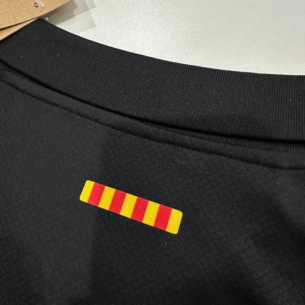 24-25 Barcelona away game Scott co-branded advertisement Jersey Fan Version