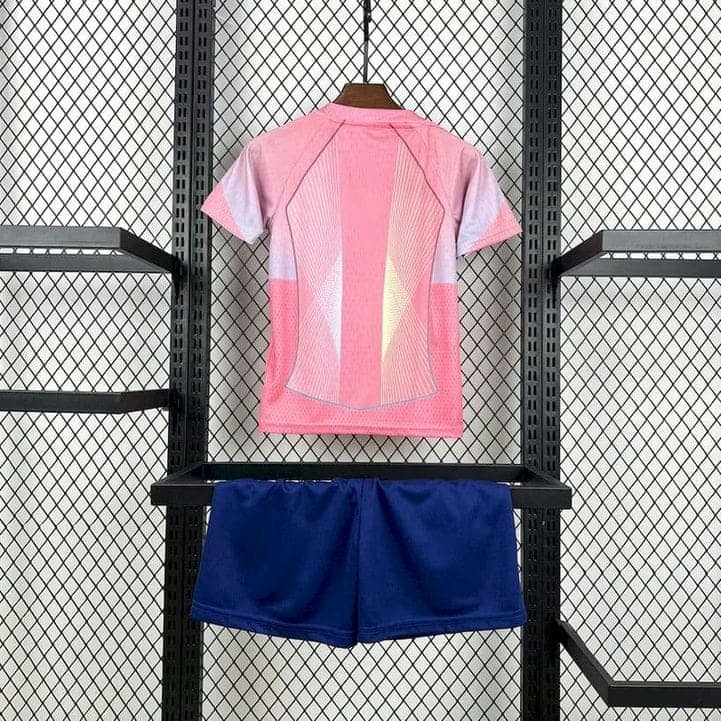 25-26 Barcelona Pink Special Edition Kids Kit Fan Version