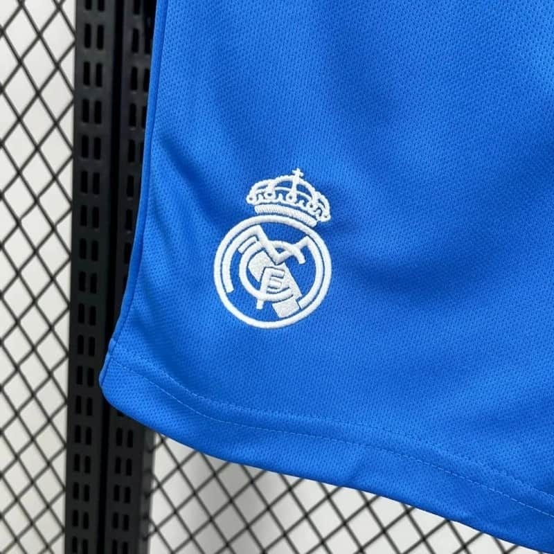 25-26 Real Madrid Blue Training Kids Kit Fan Version