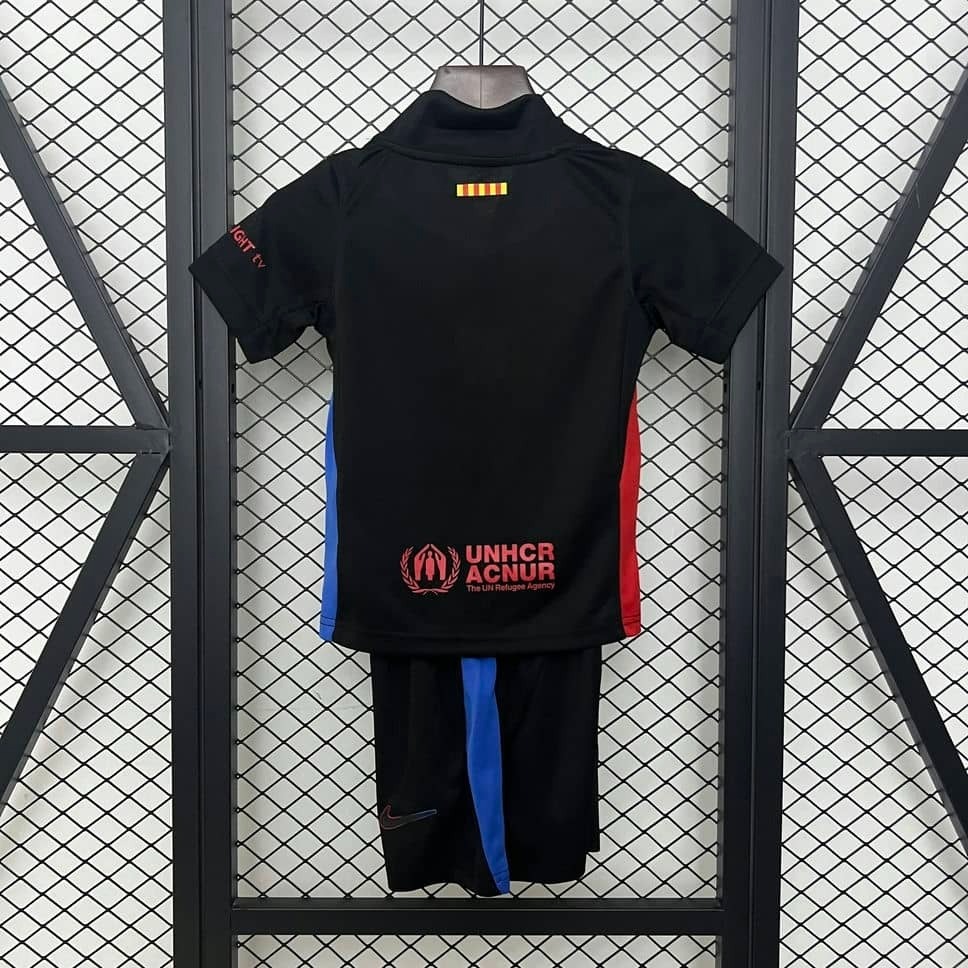 24-25 Barcelona Away Kids Kit Fan Version