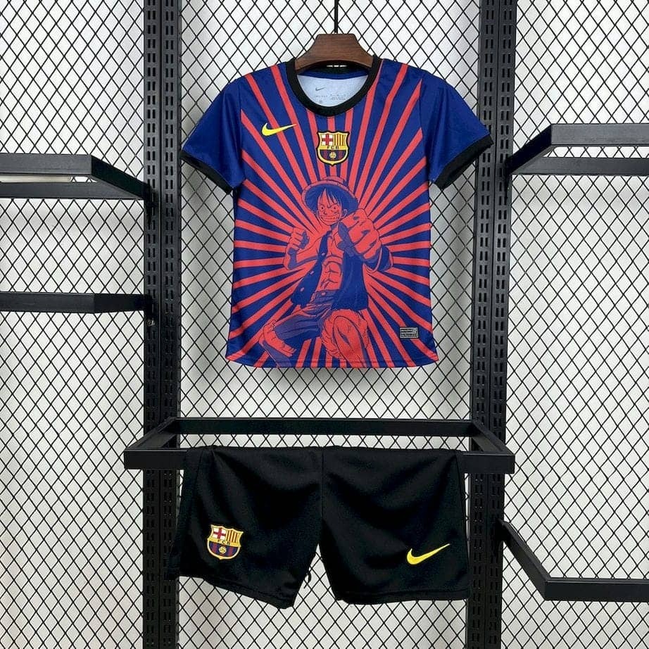 25-26 Barcelona Special Edition Kids Kit Fan Version