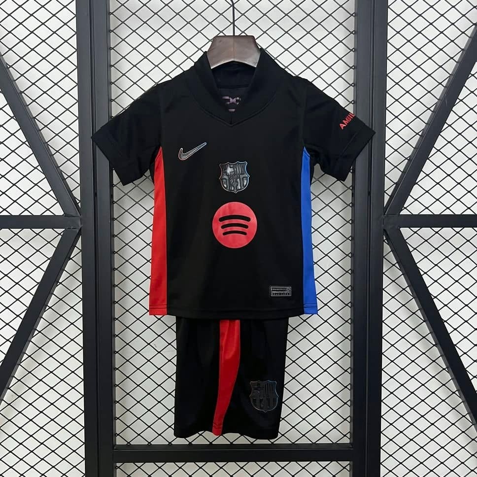 24-25 Barcelona Away Kids Kit Fan Version