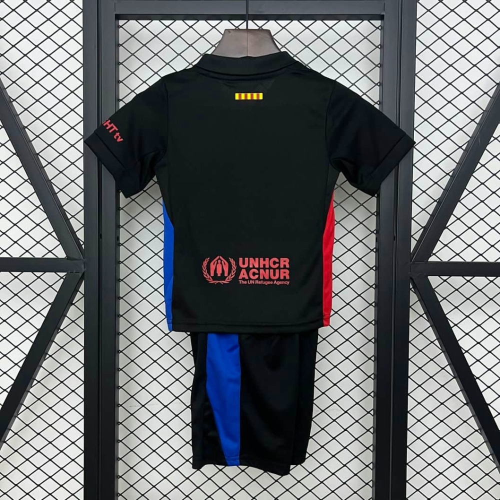 25-26 Barcelona Away Special Edition Kids Kit Fan Version