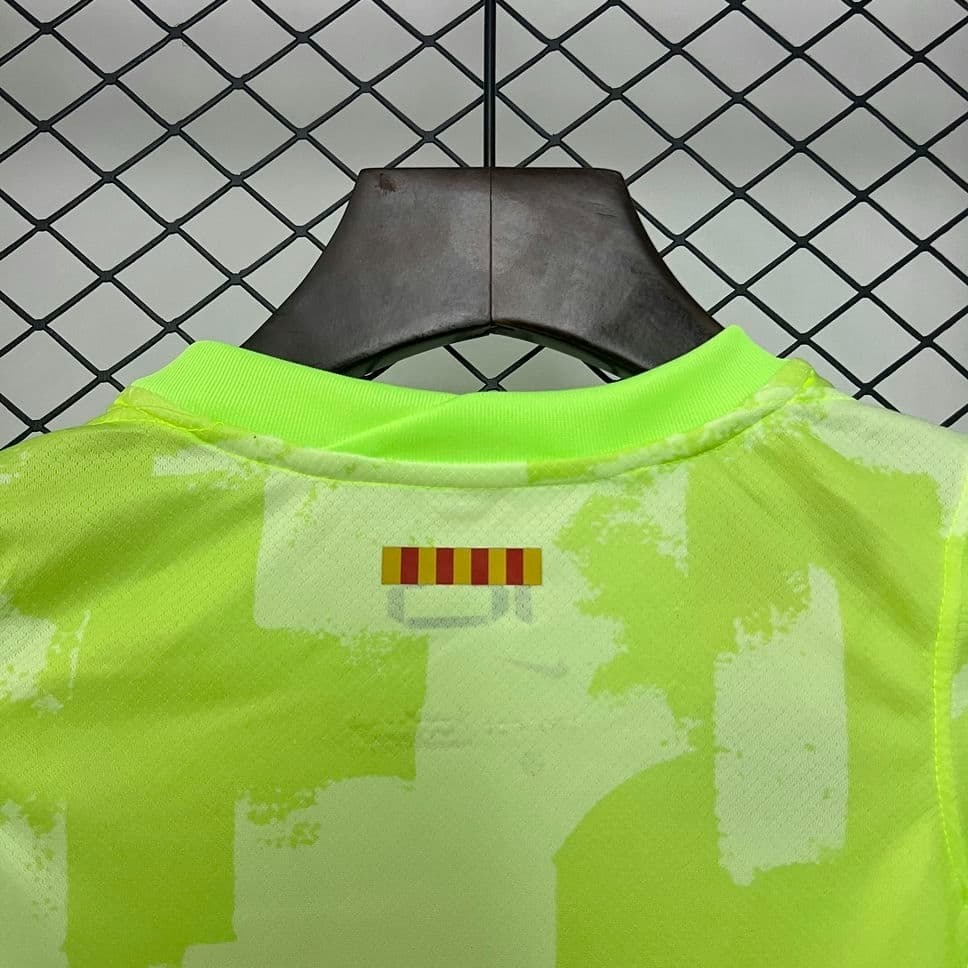 24-25 Barcelona Second Away Kids Kit Fan Version