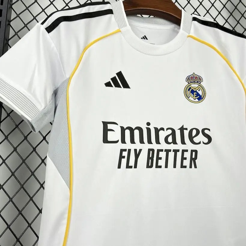 25-26 Real Madrid Home Kids Kit Fan Version
