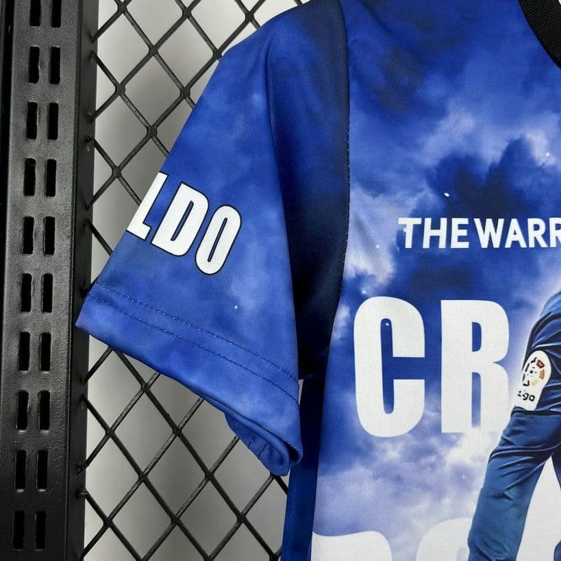 25-26 Cristiano Ronaldo Real Madrid 2013 Tribute Kids Kit Fan Version