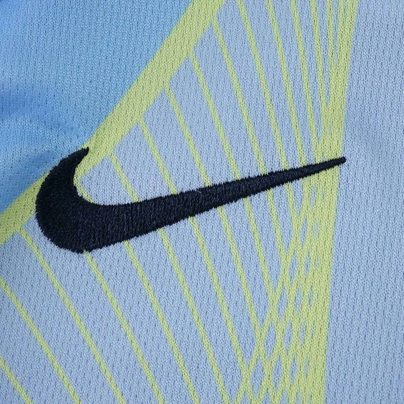 25-26 Barcelona Light Blue Neon Yellow Special Edition Kids Kit Fan Version