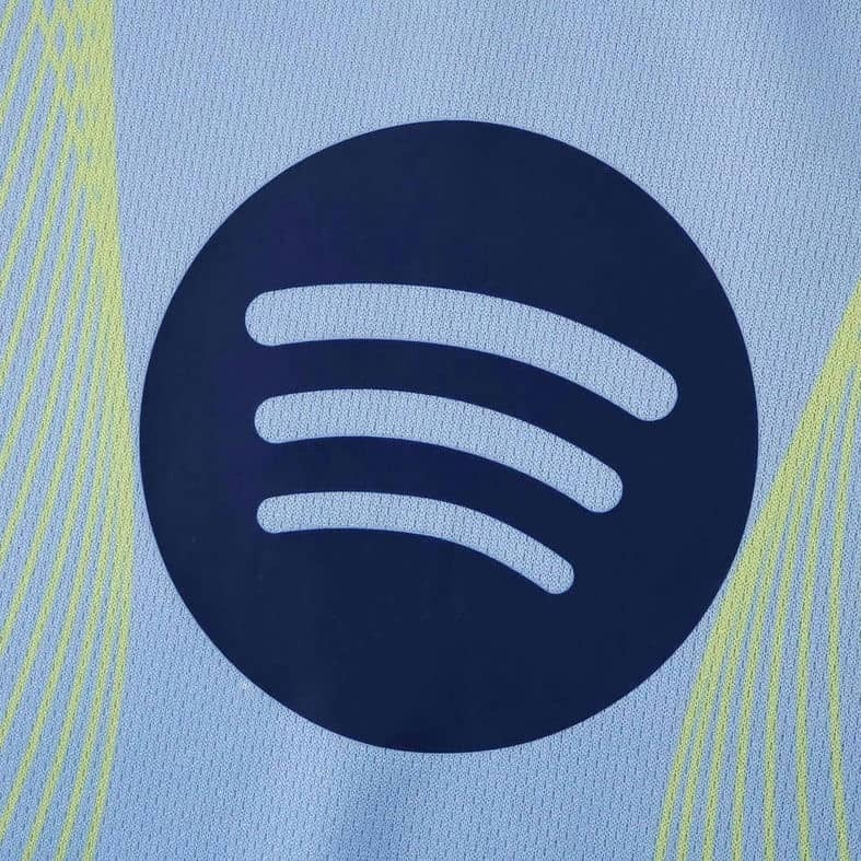 25-26 Barcelona Light Blue Neon Yellow Special Edition Kids Kit Fan Version