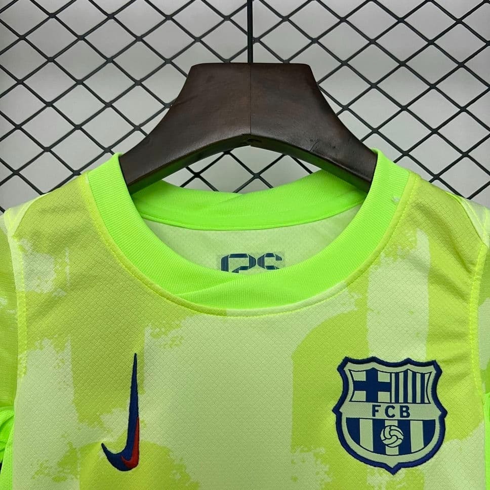 24-25 Barcelona Second Away Kids Kit Fan Version