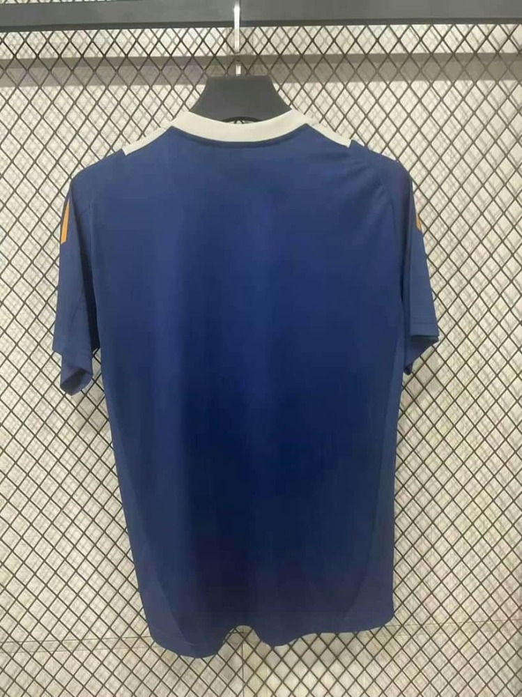 2526 Real Madrid Aqua Blue Pre-Match Training Jersey Fan Version