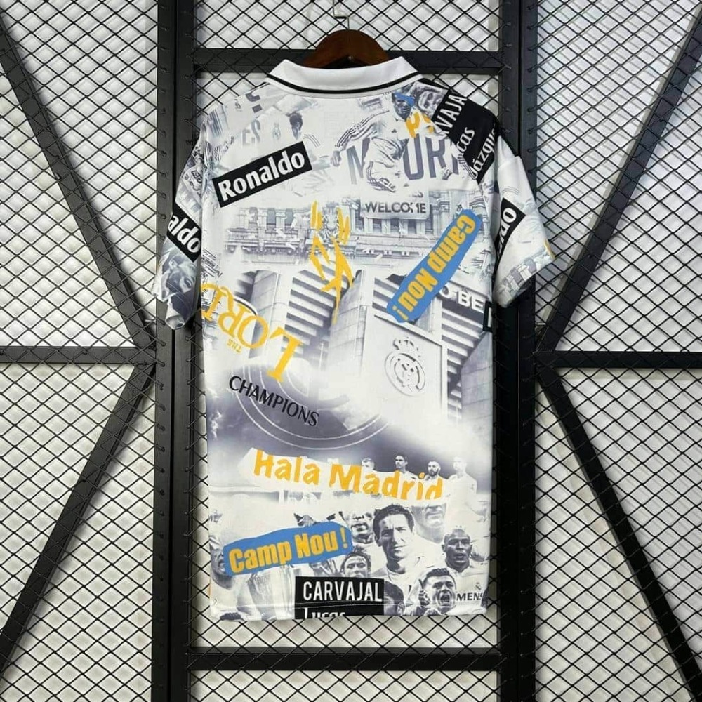 2526 Real Madrid Graffiti Wall Special Edition  Jersey Fan Version
