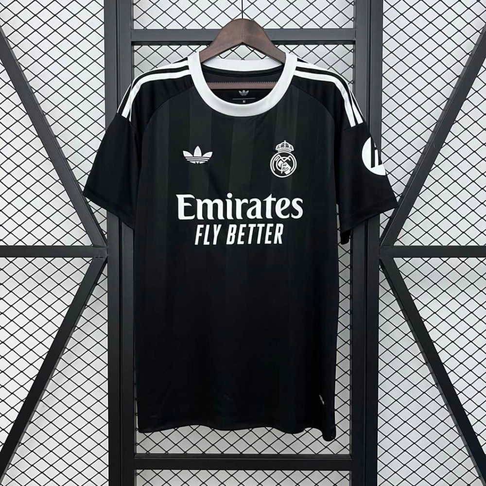 2526 Real Madrid Black Special Edition Jersey Fan Version