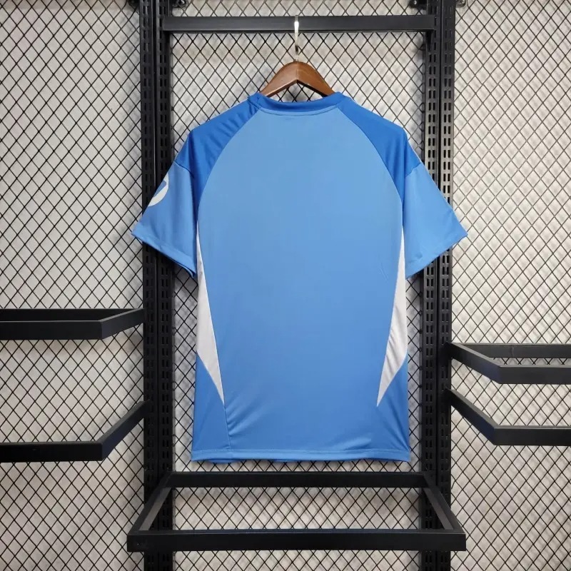 2526 Real Madrid Blue Goalkeeper Jersey Fan Version