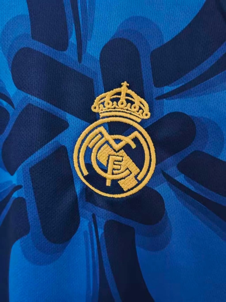 2627 Real Madrid Blue Commemorative Edition Jersey Jersey Fan Version