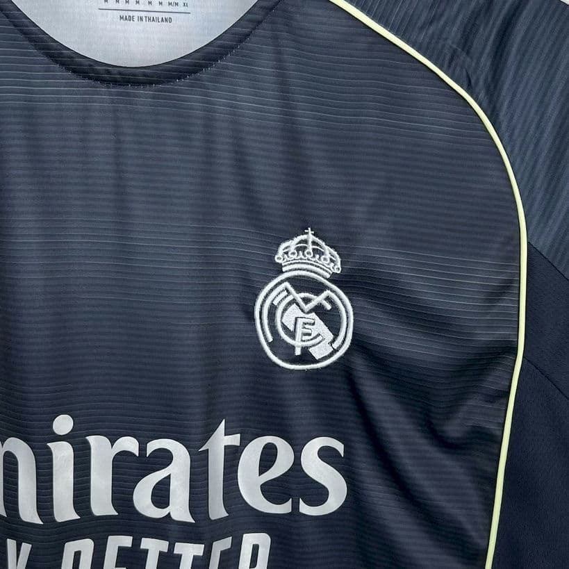 2526 Real Madrid AwayLong Sleeve Jersey Fan Version