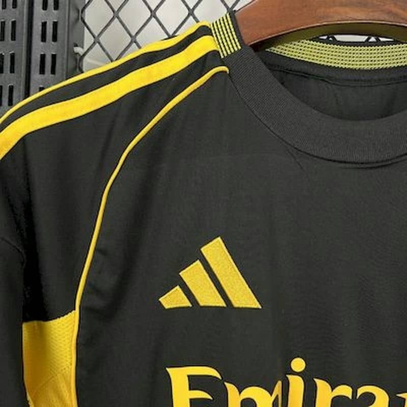 2526 Real Madrid Black Yellow Special Edition Jersey Fan Version