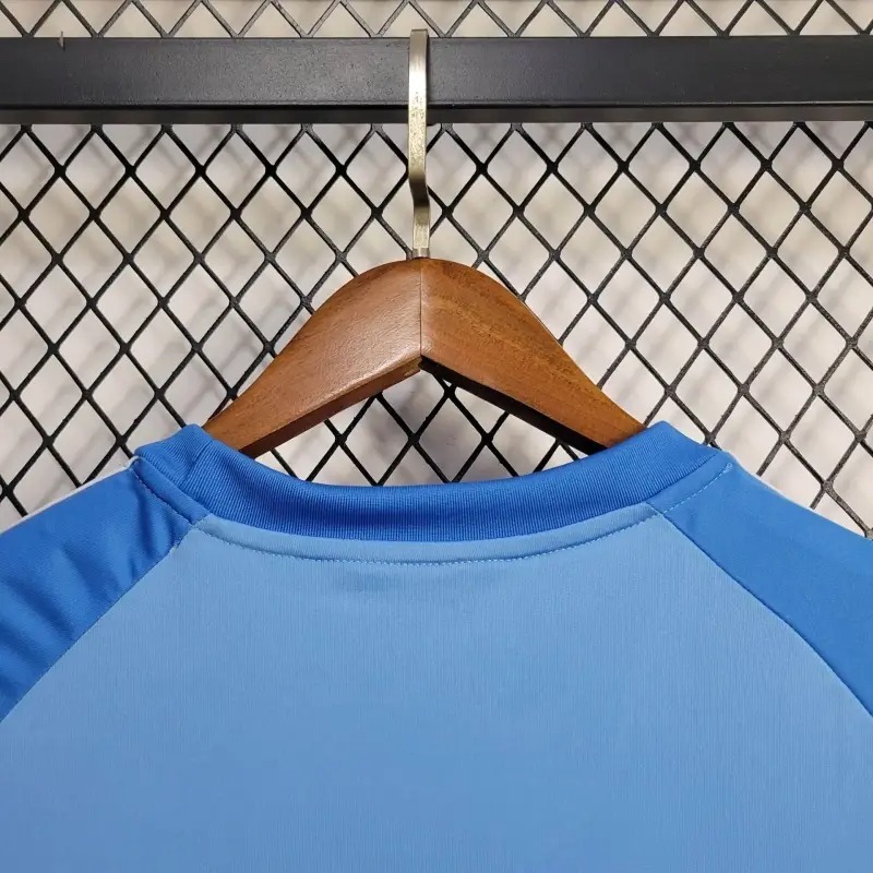 2526 Real Madrid Blue Goalkeeper Jersey Fan Version