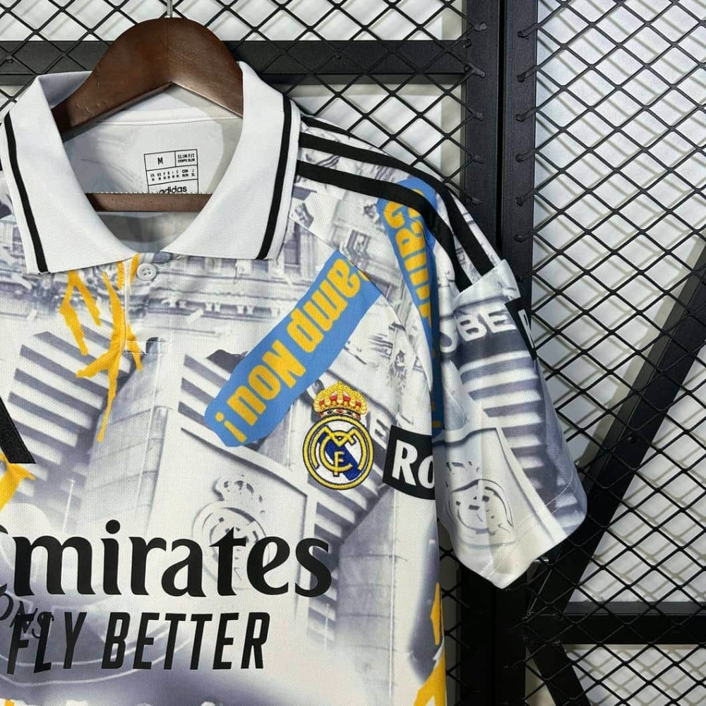 2526 Real Madrid Graffiti Wall Special Edition  Jersey Fan Version