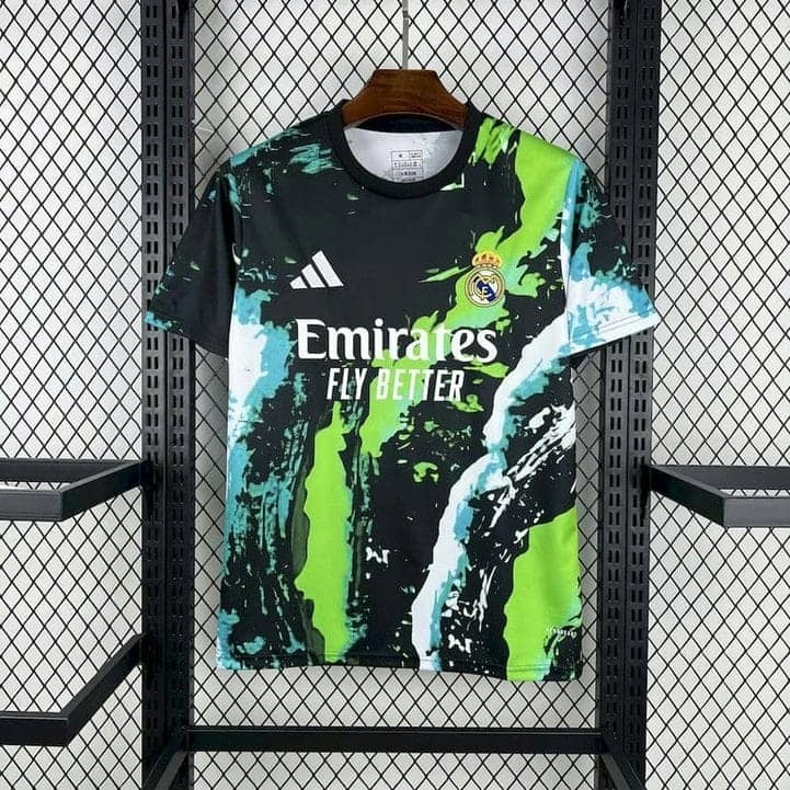 2526 Real Madrid Colorful Pre-Match Training Jersey Fan Version