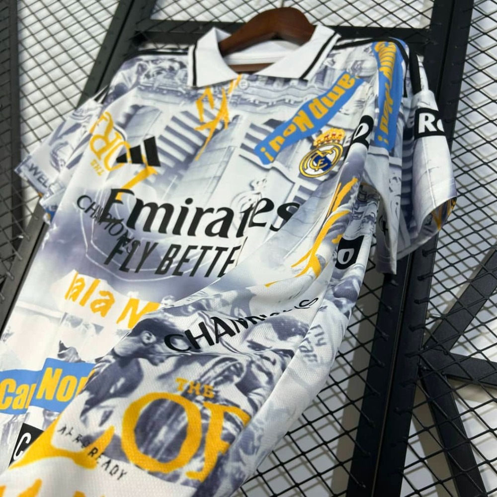 2526 Real Madrid Graffiti Wall Special Edition  Jersey Fan Version