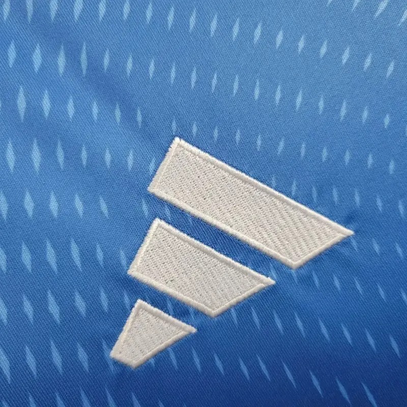 2526 Real Madrid Blue Goalkeeper Jersey Fan Version