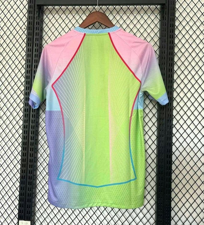 2526 Barcelona  Bamboo Green & Pink Special Edition Jersey Fan Version