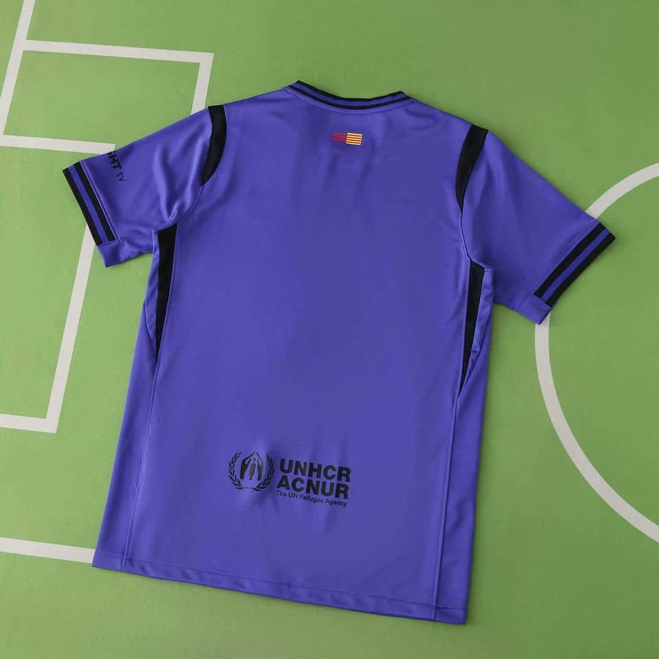 2526 Barcelona Purple Training Jersey Fan Version