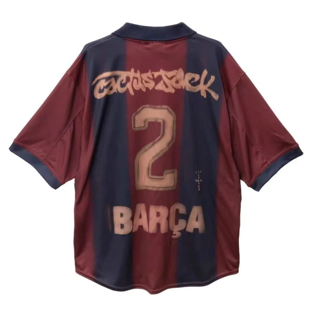 2526 Barcelona Camp Nou Travis Scott Special Edition Jersey Fan Version