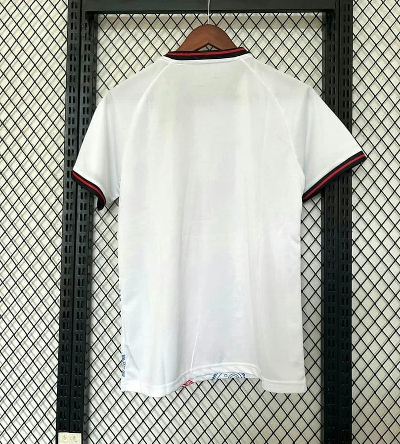 2526 Barcelona White Paisley Special Edition Jersey Fan Version