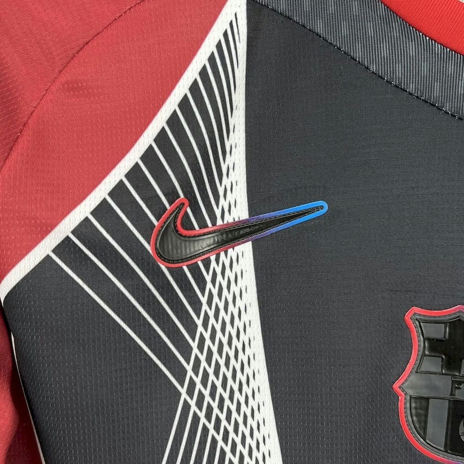 2526 Barcelona Black Red Special Edition Jersey Fan Version