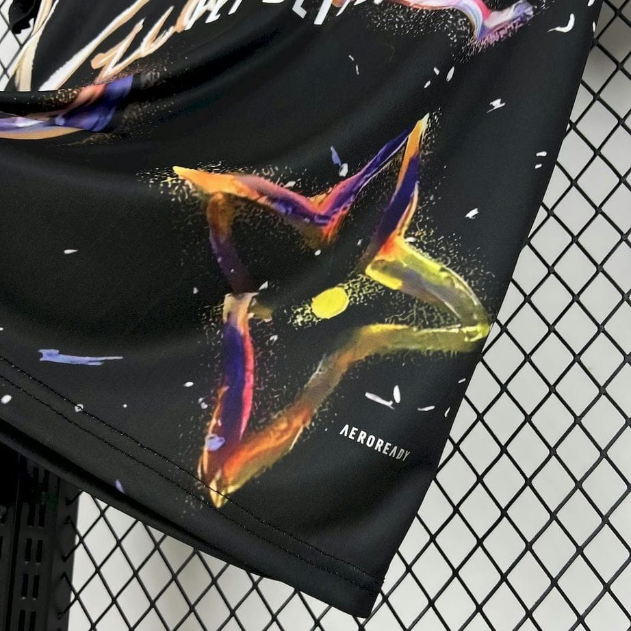 2526 Real Madrid X Louis Vuitton Black Colorful Special Edition Jersey Fan Version