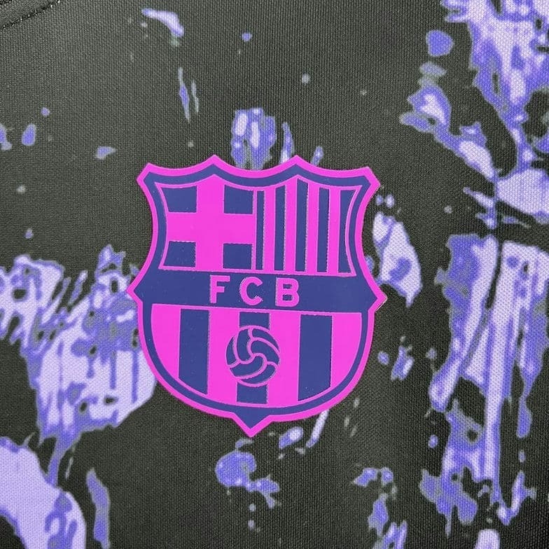 2526 Barcelona Purple Black Special Edition Jersey Fan Version