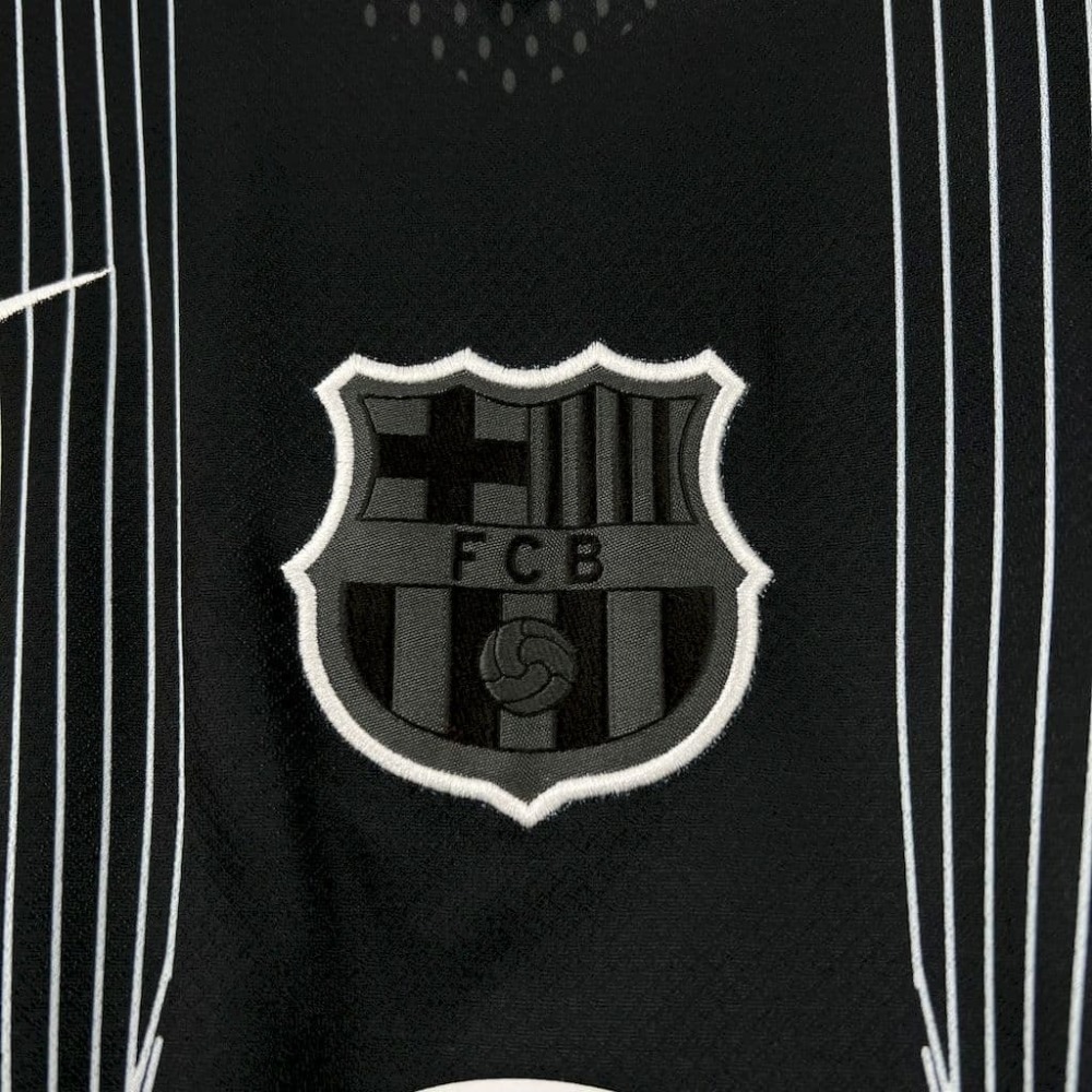 2526 Barcelona Black Special Edition Jersey Fan Version