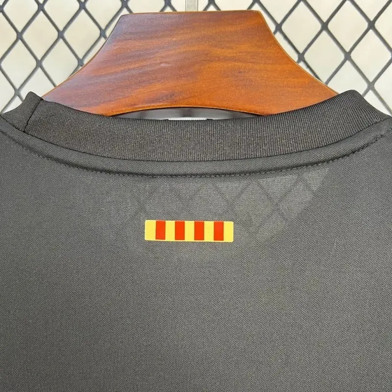 2526 Barcelona Black Purple Pre-Match Training Jersey Fan Version