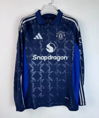 24/25 man utd away long sleeve jersey