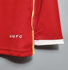 retro 2006 07  man utd home long sleeve jersey