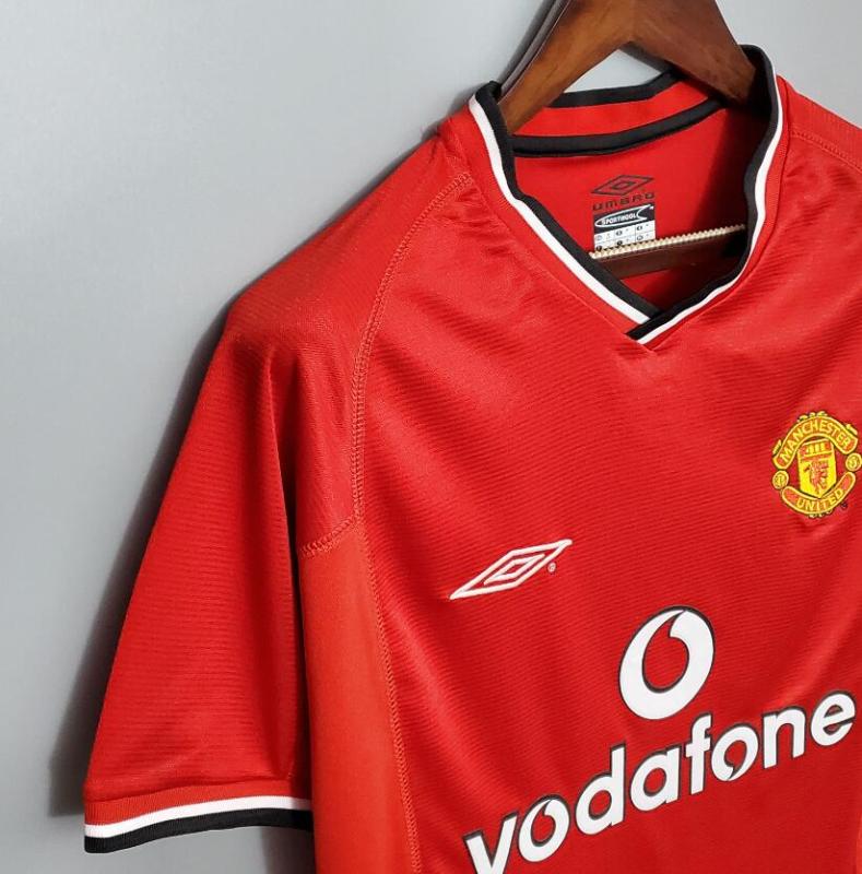 retro 2000 02 man utd home jersey