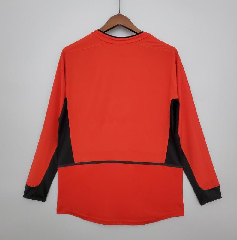 retro 2002 04 man utd home long sleeve jersey