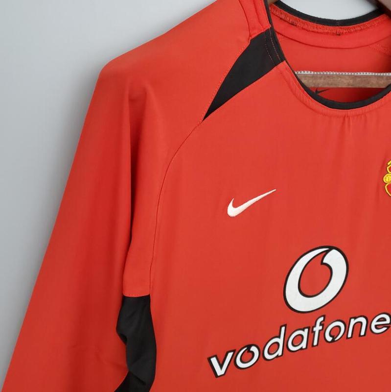 retro 2002 04 man utd home long sleeve jersey
