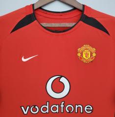 retro 2002 04 man utd home long sleeve jersey