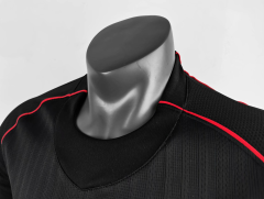 retro 2007 08 man utd away black jersey