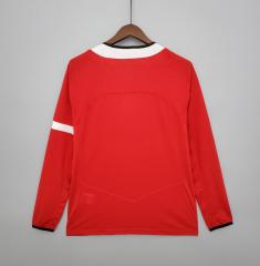retro 2004 06 man utd home long sleeve jersey