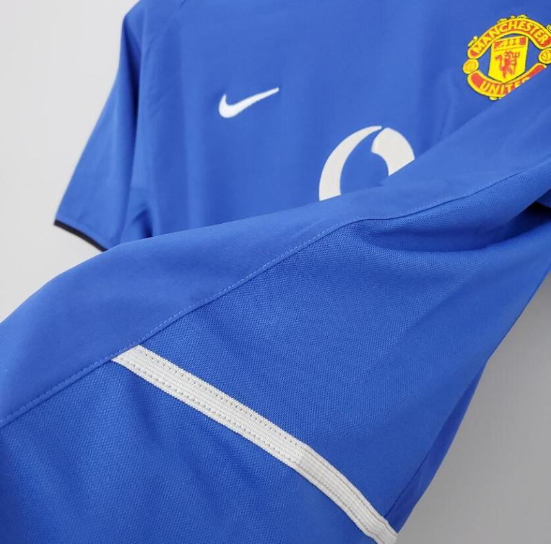 retro 2002 03 man utd third blue jersey