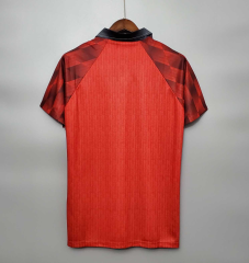 retro 96 98 man utd home jersey