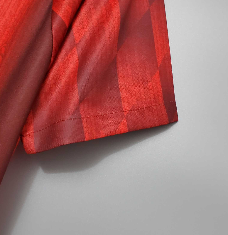 retro 96 98 man utd home jersey