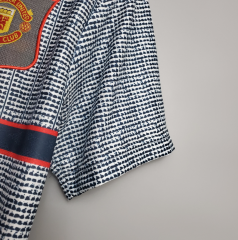 retro 95 96 man utd away jersey