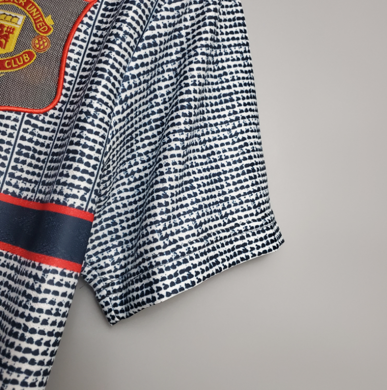 retro 95 96 man utd away jersey